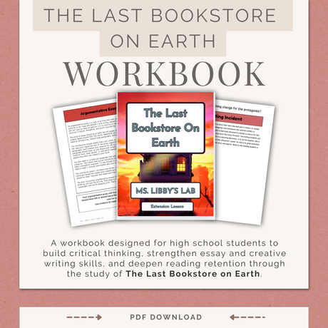 The Last Bookstore on Earth Workbook - Sample Course with Essay Review with Ms. Libby